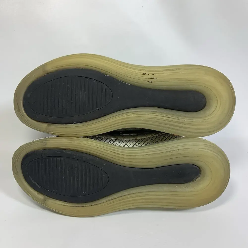 Nike Air Max MX 720-818 BV5841-001 Mens Size 8 Silver Black No Insoles